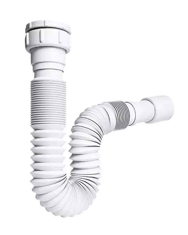 Sifón Flexible Plástico Universal 1.1/4 30 mm