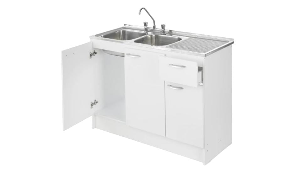 Kit Mueble Lavaplatos 120 Cm Sec Derecho