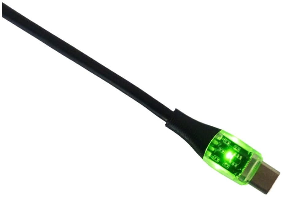 Cable Usb A Type-c Con Luz Modelo Mx-162 De 6amp