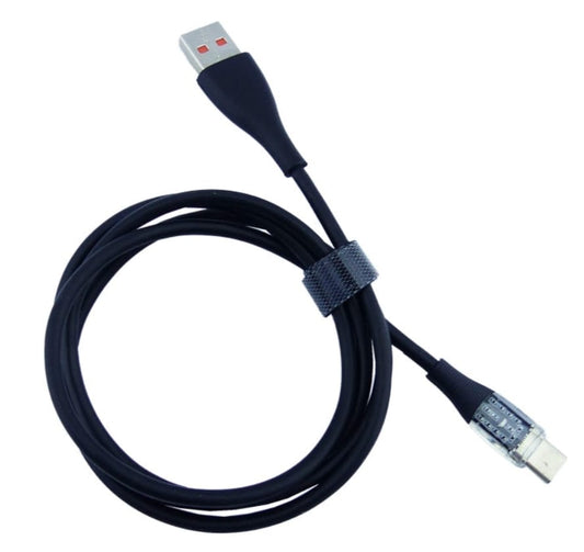 Cable Usb A Type-c Con Luz Modelo Mx-162 De 6amp