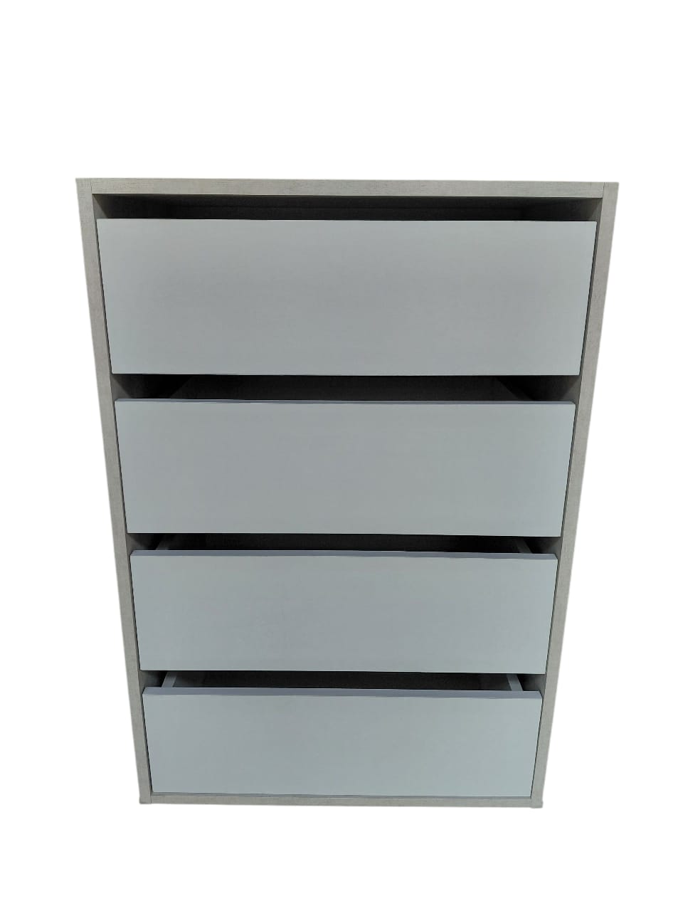 Mueble Cómoda Cajonera Bicolor 4 Cajones