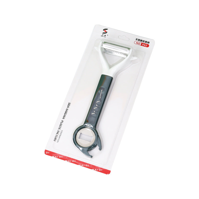 Pelador Rayador De Verduras Multiuso Premium 6 En 1