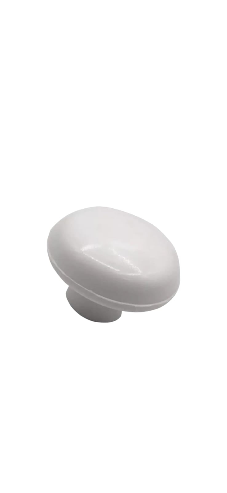 Perilla Plástica Blanca Pack 10 Unidades Blanco