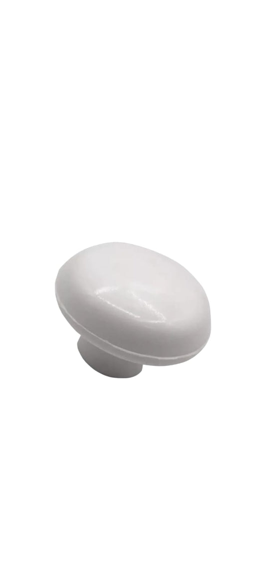 Perilla Plástica Blanca Pack 10 Unidades Blanco