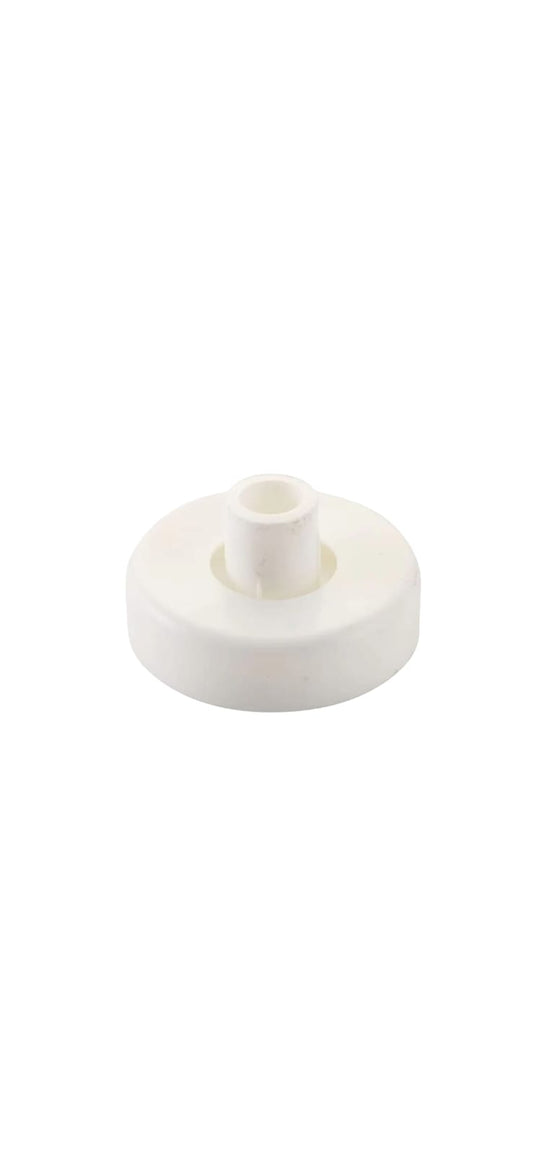 Soporte Barra Redondo Closet/cortina Blanco - 10 Uni + Tornillos