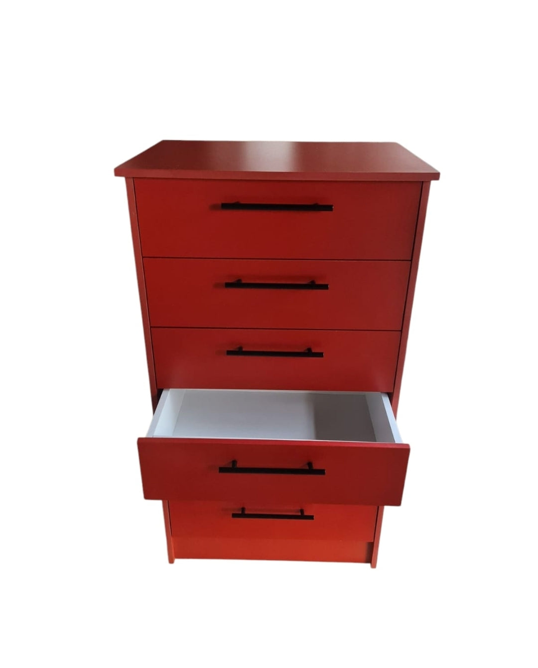 Mueble Cómoda Cajonera Roja.