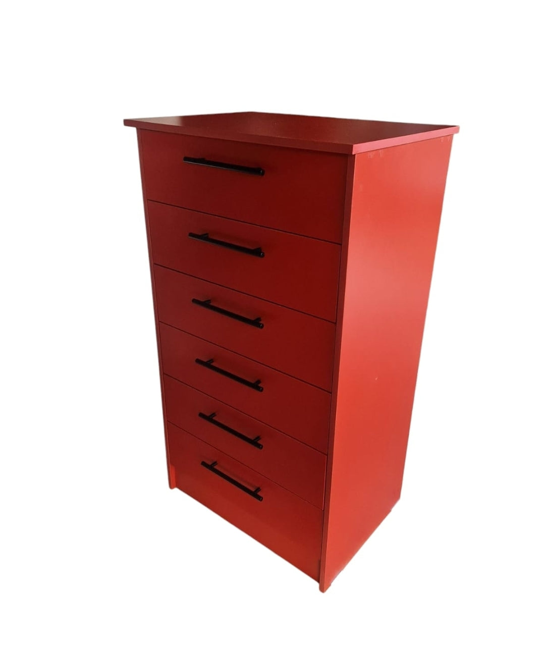 Mueble Cómoda Cajonera Roja.
