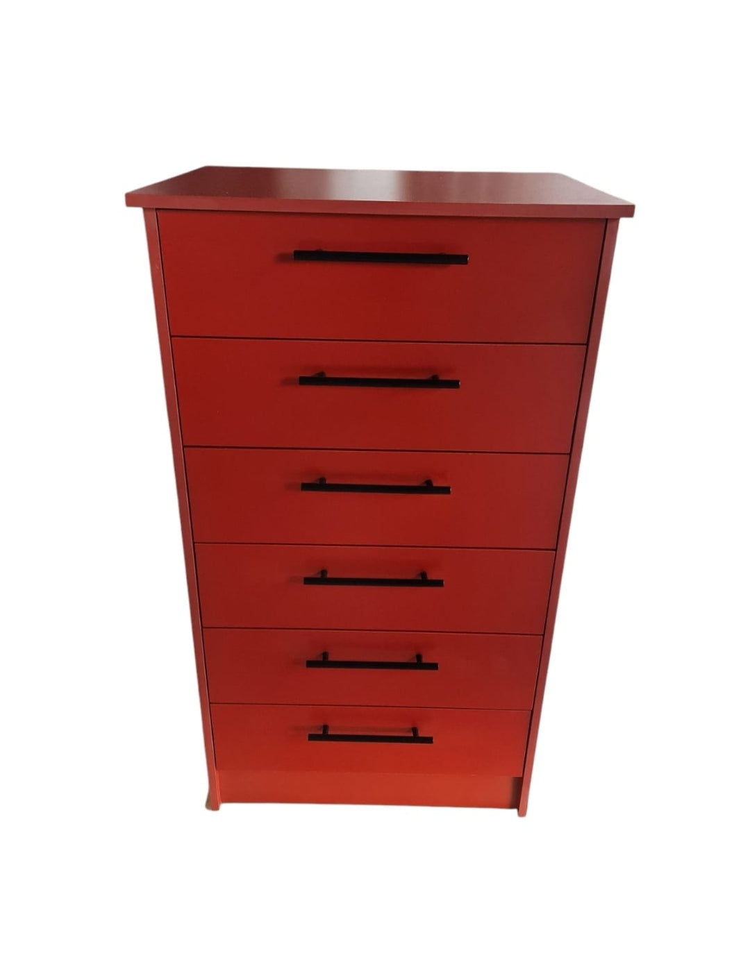 Mueble Cómoda Cajonera Roja.