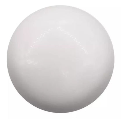 Perilla Plástica Blanca Pack 10 Unidades Blanco