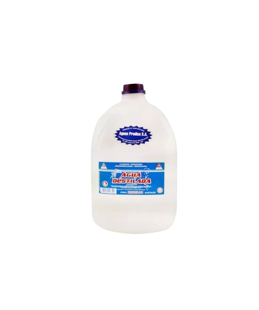 Agua Destilada Desmineralizada Bidón 5lt Prodisa