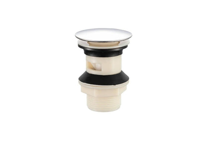 Desagüe Lavatorio Pvc 1-1/4, Con Rebalse, Push Up, Sin Cola.