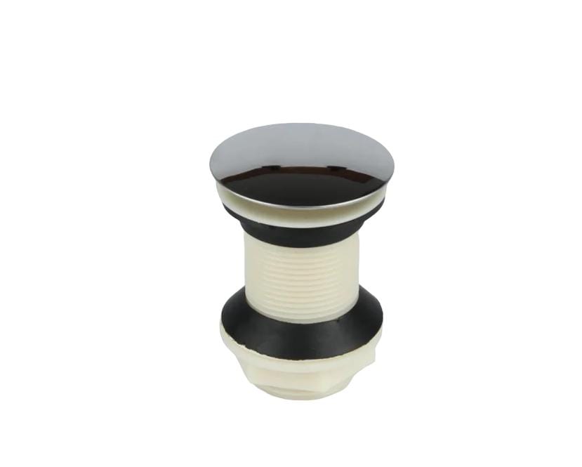 Desagüe Lavatorio Pvc 1-1/4, Con Rebalse, Push Up, Sin Cola.