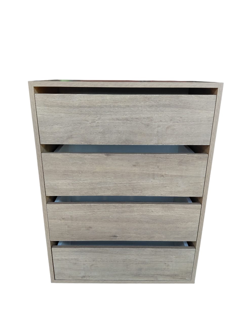 Mueble Cajonera Cómoda Sahara 4 Cajones Marrón Claro
