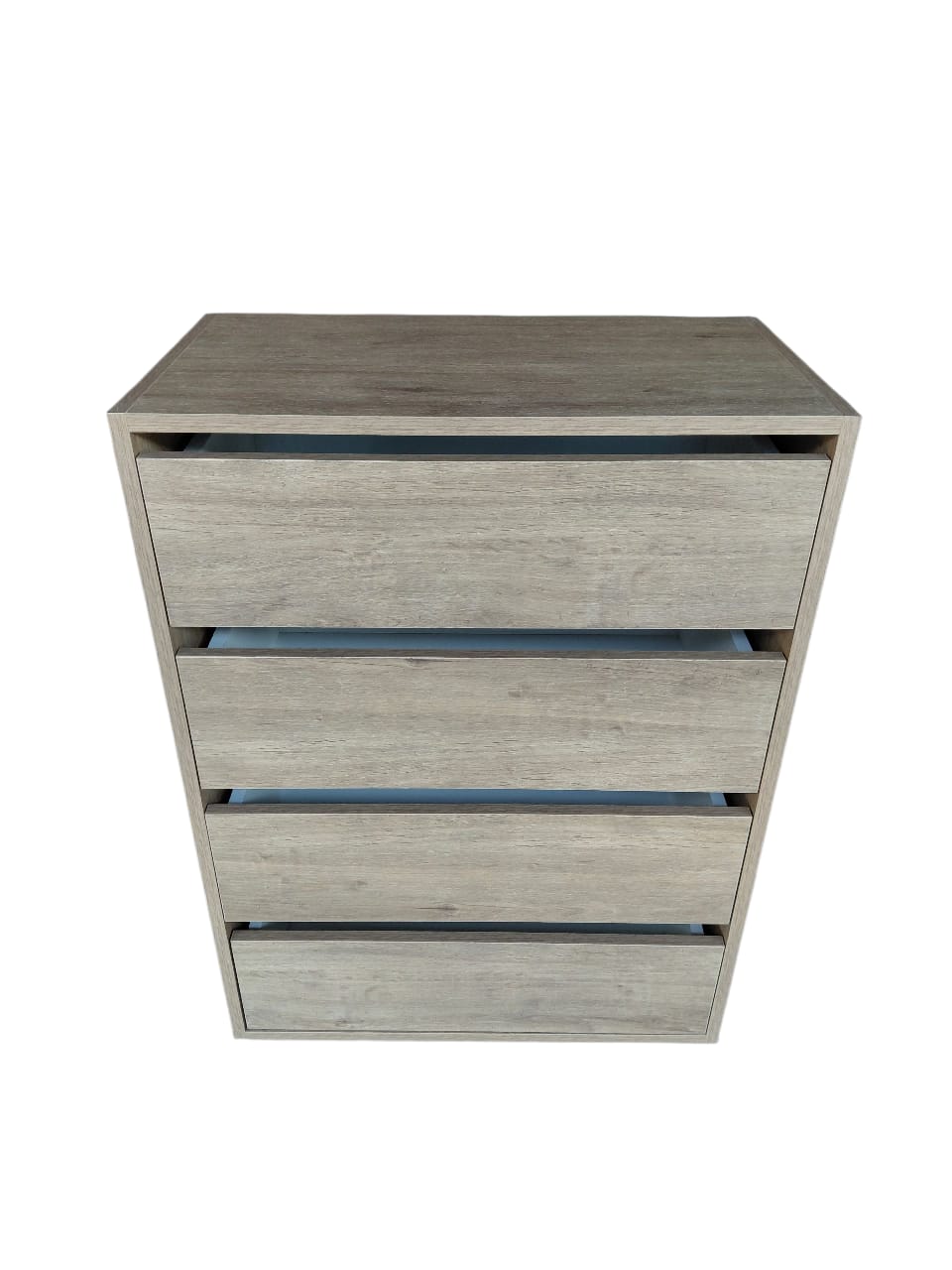 Mueble Cajonera Cómoda Sahara 4 Cajones Marrón Claro
