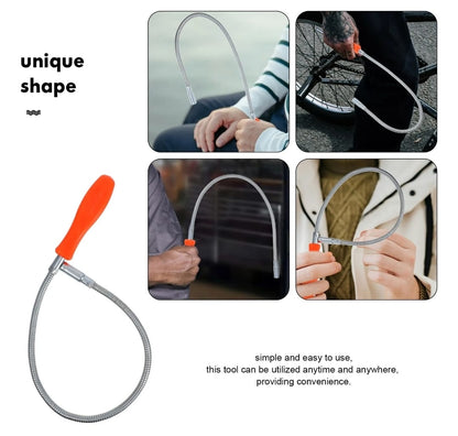 Recogedor Magnético Flexible 58 Cm Naranja