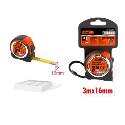 Cinta Métrica 3 Metros 16mm Kmt