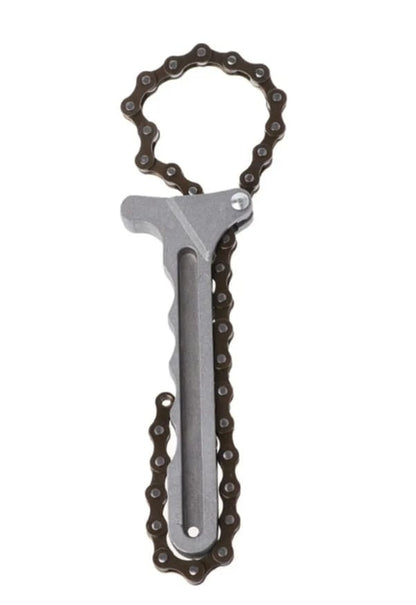 Llave Saca Filtro De Aceite A Cadena Ajustable Kmt