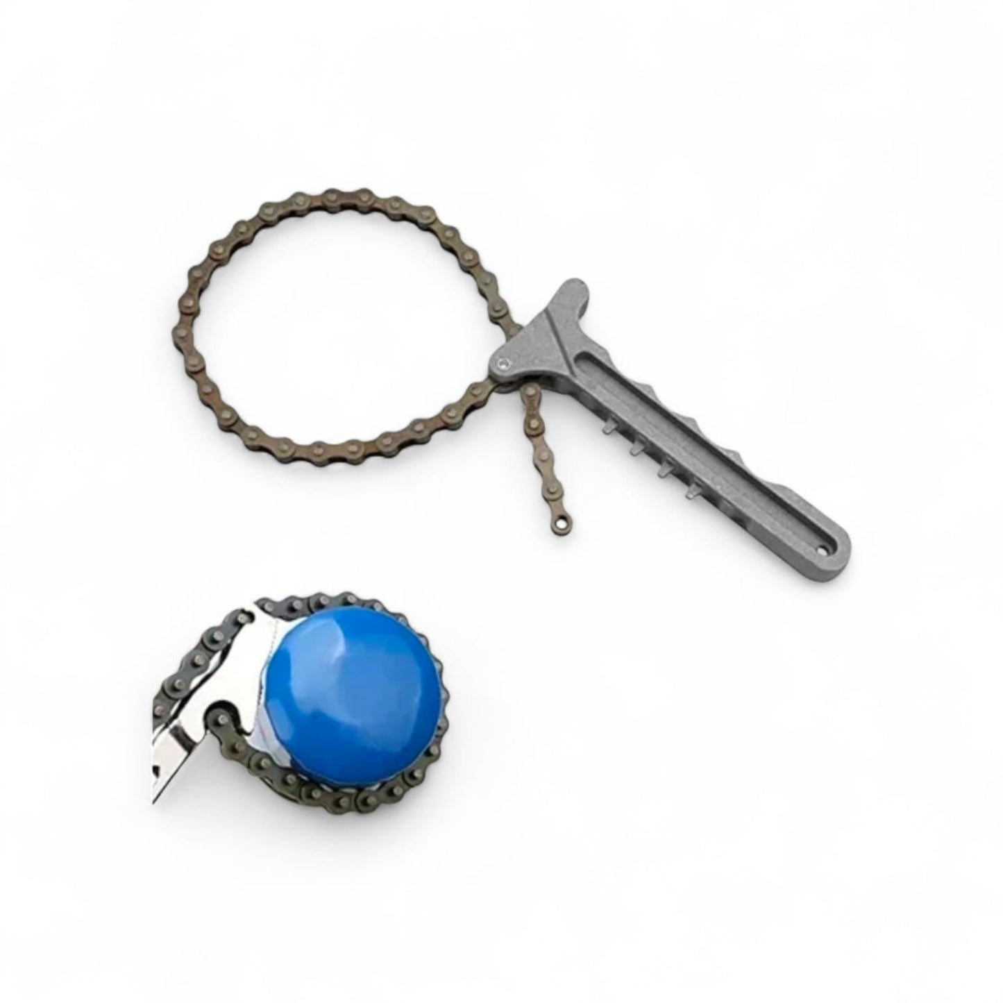 Llave Saca Filtro De Aceite A Cadena Ajustable Kmt
