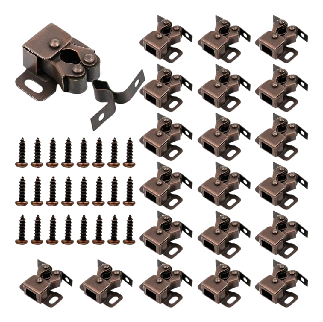 Set 10 Retenedor Sujetador Puerta Mueble Cobre