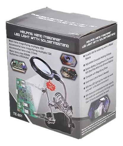 Soldador Multifuncional Con Soporte Para Lupa