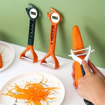 Pelador Rayador De Verduras Multiuso Premium 6 En 1