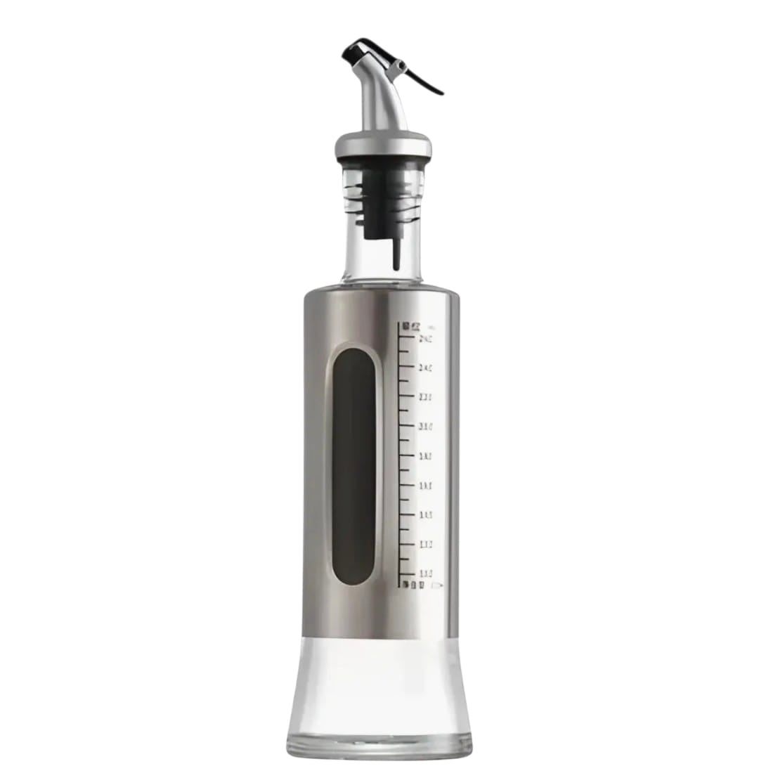 Alcuza Botella Vidrio Dispensador De Aceite Vinagre 300ml