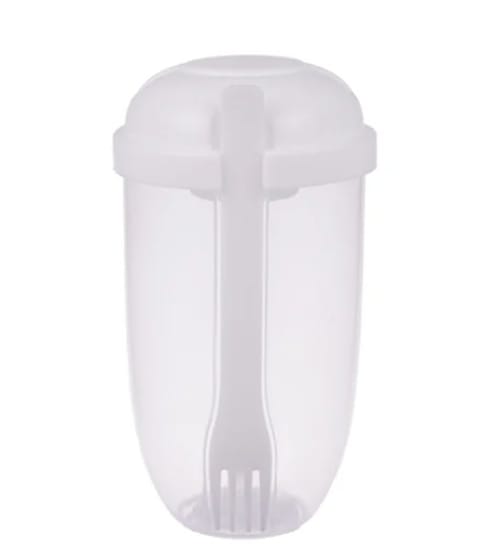 Recipiente Vaso Para Ensalada Fruta Pasta Lunch Contenedor
