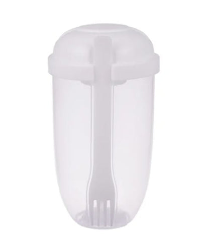 Recipiente Vaso Para Ensalada Fruta Pasta Lunch Contenedor