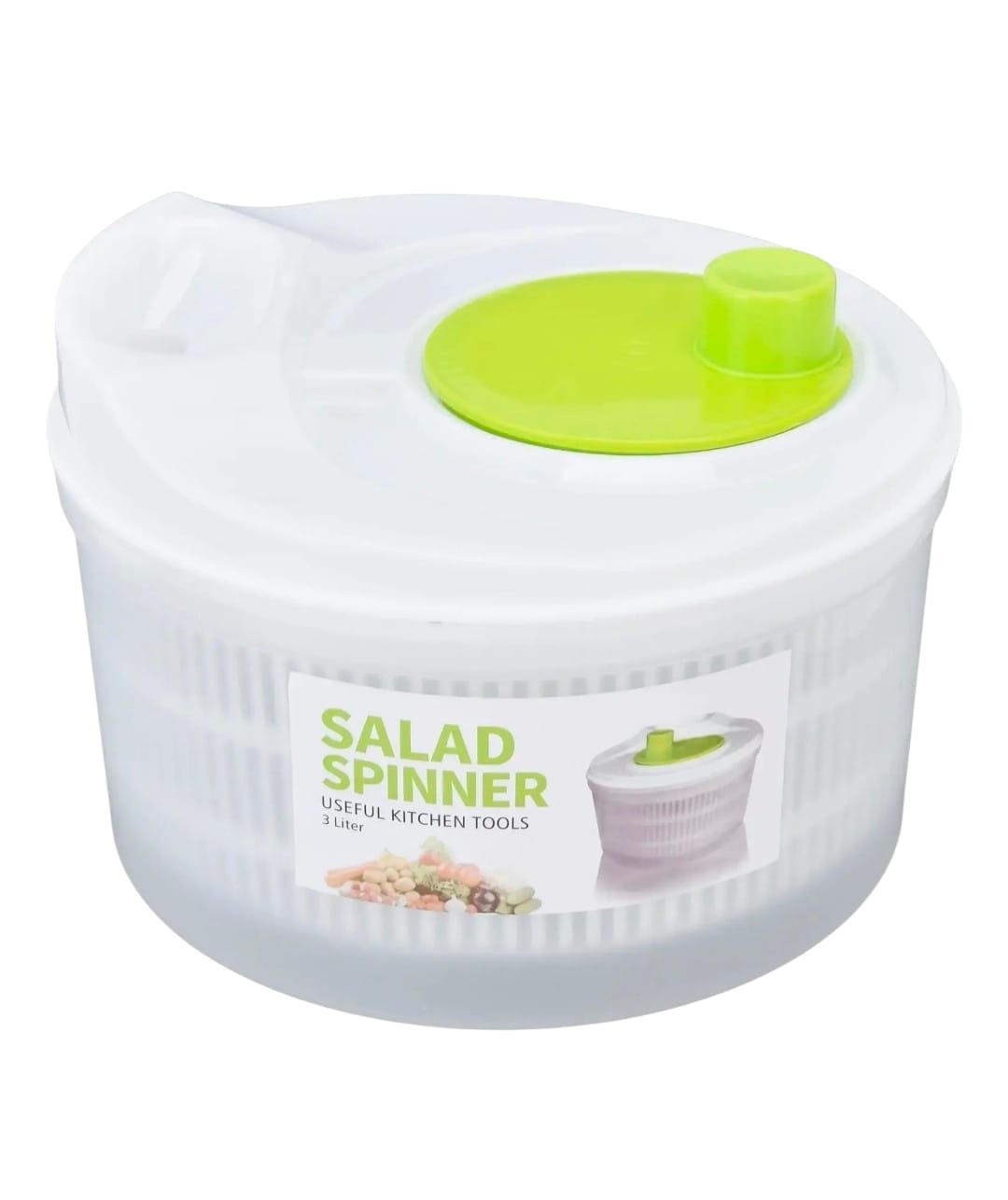 Escurridor De Ensalada Multifunción 3l Con Cuenco Y Colador