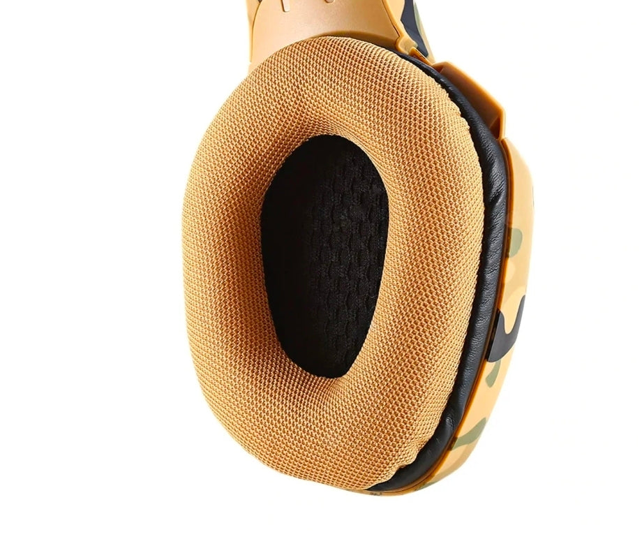 Audífonos Gamer Yinsan Pro Micrófono Camuflaje Videojuegos