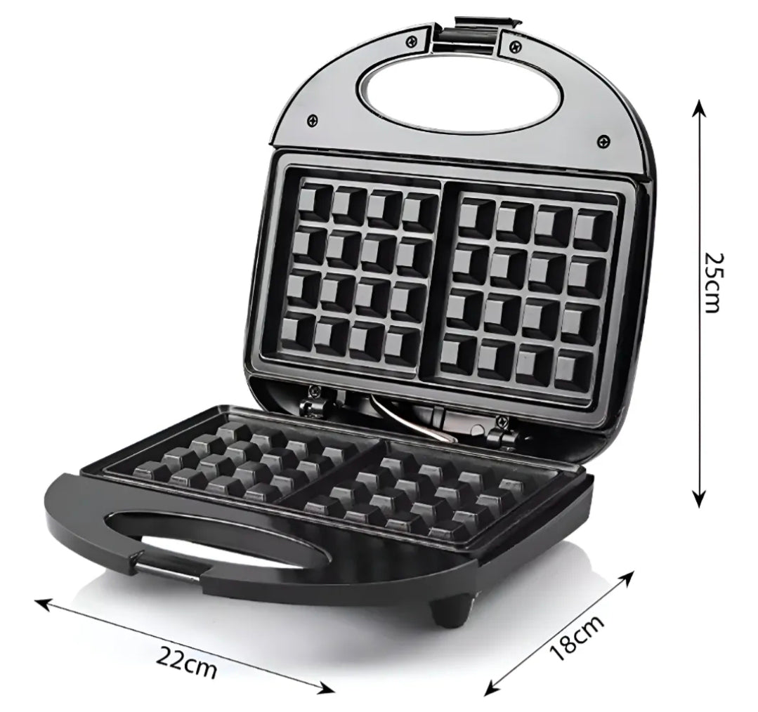 Waflera Sandwichera Maquina De Waffles Sk-113