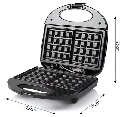 Waflera Sandwichera Maquina De Waffles Sk-113