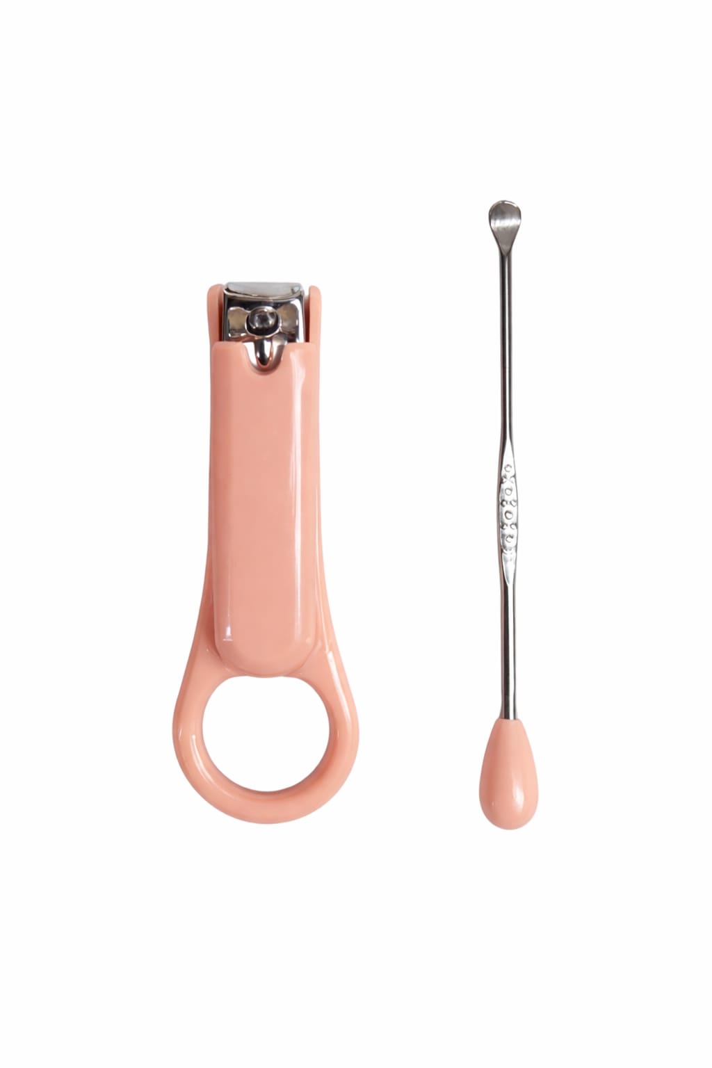 Kit De Cortaúñas Para Bebes, Color Rosa