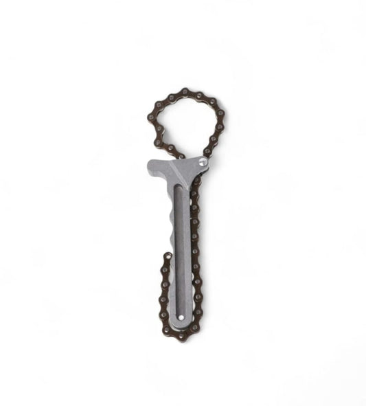 Llave Saca Filtro De Aceite A Cadena Ajustable Kmt