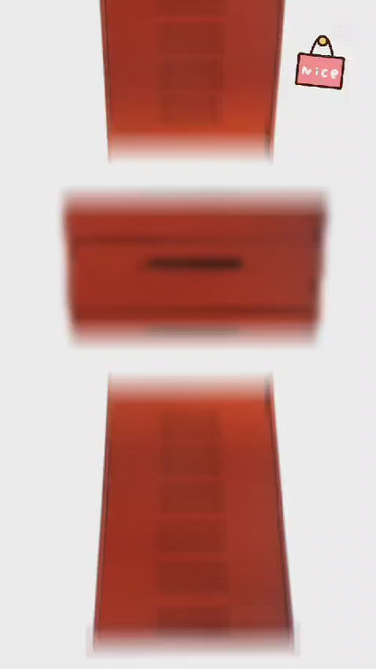 Mueble Cómoda Cajonera Roja.